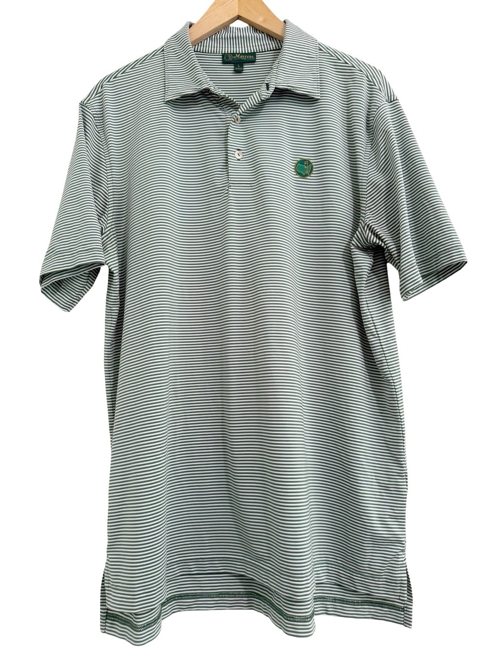 Masters 1934 Berckmans Place Striped Polo Large